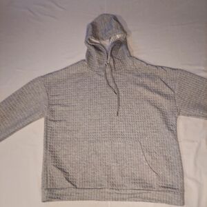 Gray Hooded Sweatshirt